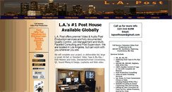 Desktop Screenshot of laposthouse.com